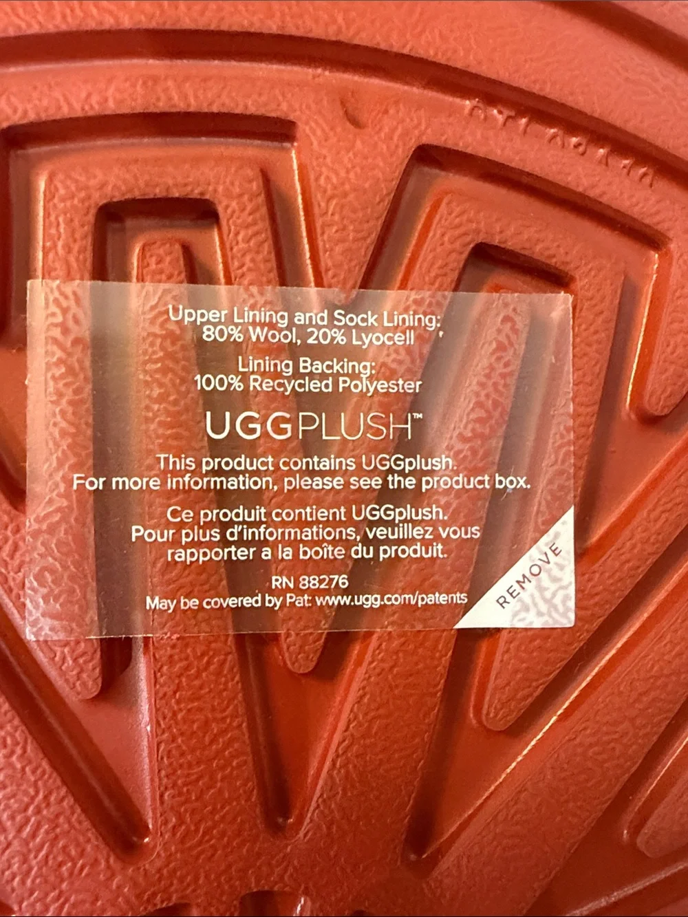 UGG Red Suede Lace-Up Ankle Boot